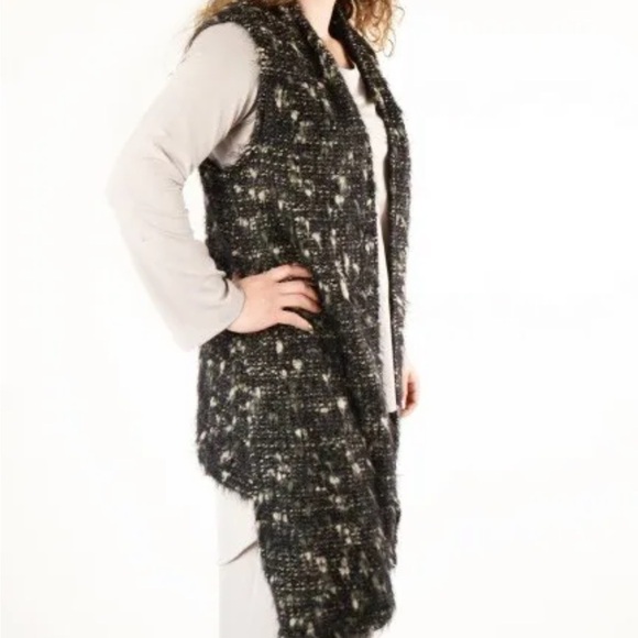 Bryn Walker Edmund Wool Blend Vest Forest Green Women's Sz M - Picture 1 of 11